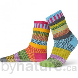 Solmate Mismatched Socks, Freesia