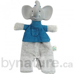 Alvin the Elephant Soft Rattle Toy