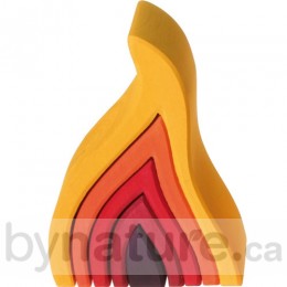 Grimm's Element Stacking Toy, Fire Medium