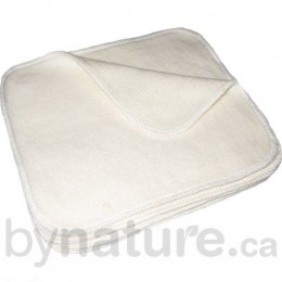 Hemp Organic Cotton Cloth Baby Wipes (12pk)
