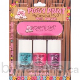 Piggy Paint Nail Polish, Mini Starter Set