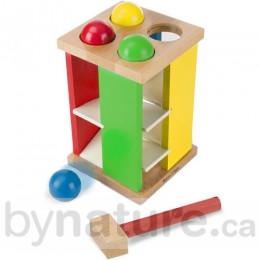 Wooden Pound and Roll Tower