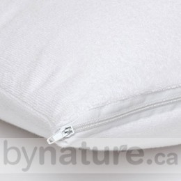 Waterproof Pillow Protector for Queen Pillow, Vinyl-Free