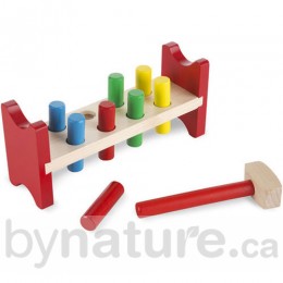 Wooden Pound-a-Peg Classic Toy