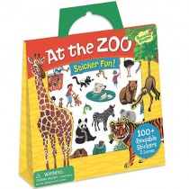 Reusable Sticker Tote, At the Zoo