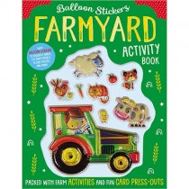 Balloon Stickers Activity Book, Farmyard