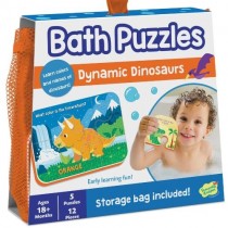 Bath Puzzle, Dinosaurs