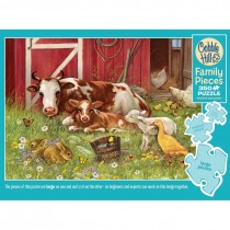 Family Puzzle (350pc), Barnyard Babies
