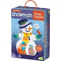 Floor Puzzle, Snowman