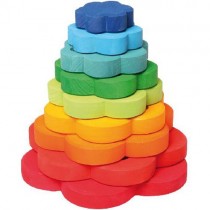Grimm's Deco Flower Stacking Tower