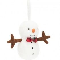 Jellycat Tree Ornament, Festive Folly Snowman