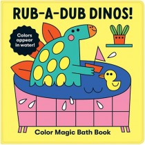 Color Magic Bath Book, Rub-A-Dub Dinos!