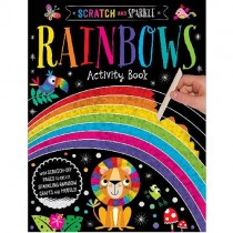 Scratch & Sparkle Activity Book, Rainbows