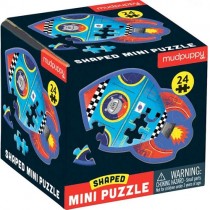 Shaped Mini Puzzle (24pc), Spaceship