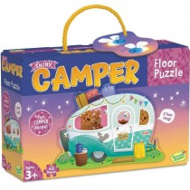 Shimmery Floor Puzzle, Camper