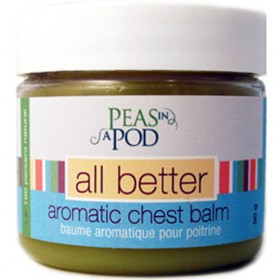 Peas in a Pod, All Natural Chest Balm