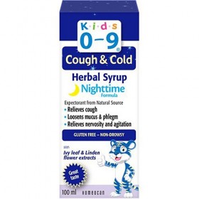 Homeocan Nighttime Cold & Cough Syrup for Children (0-9 years)