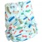 AMP One-Size Duo Cloth Diaper, Sunday Cruise