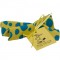 Baby Paper Crinkly Baby Toy - Yellow w/Blue Dots