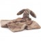 Jellycat Bashful Soother Security Blanket, Woodland Bunny