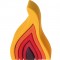 Grimm's Element Stacking Toy, Fire Medium