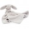 Jellycat Bashful Soother Security Blanket, Grey Bunny