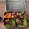 Lunchbots Bento Lunch Box, Large Cinco (Stainless) (dressing container sold seperately)