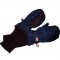 SnowStoppers Stay-On Waterproof Mittens, Navy Blue