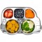 Stainless Steel Children's Dish, Divided