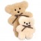 Flat Cuddle Bear & Little Cuddle Bear (sold seperately)